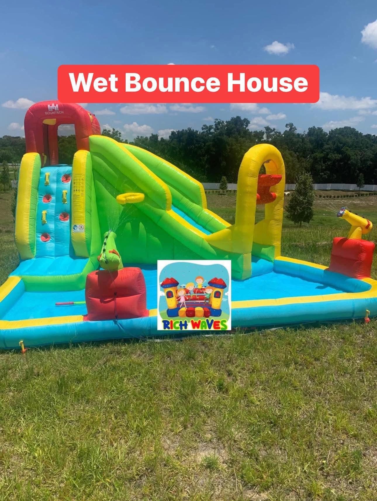Wet Bounce House