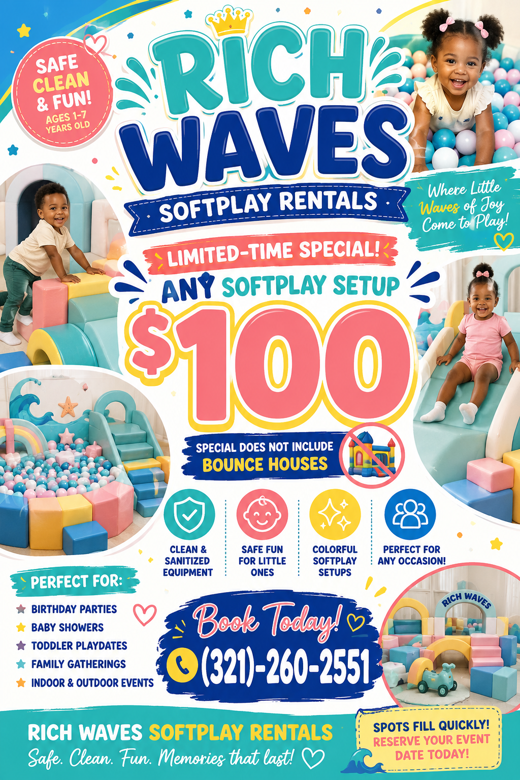 $100 Limited Time Softplay